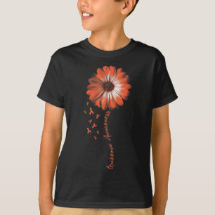 Daisy Flower Leukemia Awareness Gifts T Shirt