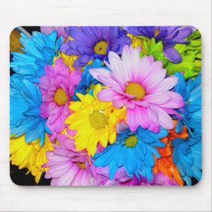Daisy Flower Mix Mousepad Musmatta