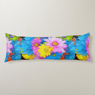 Daisy Flower Mix Pillow Kroppskudde