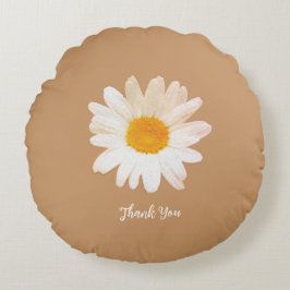 Daisy Flower Mug – Summer Botanical Cozy Rund Kudde