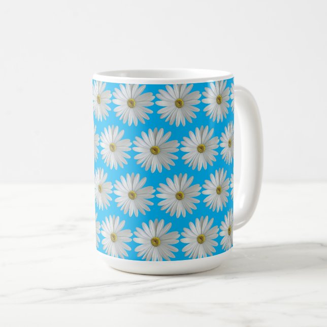 Daisy Flowers Daisy Flower Kaffemugg (Framsida höger)