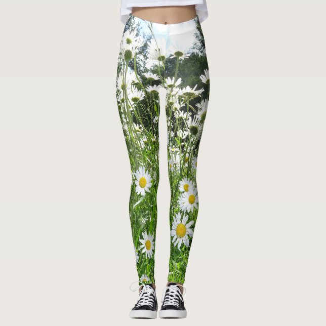 Daisy Flowers Legging (Framsida)