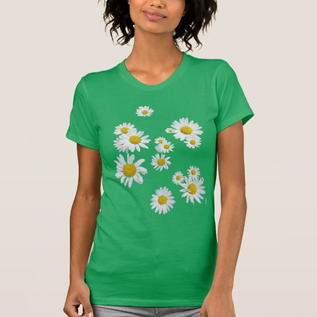 Daisy Flowers T-Shirt (Framsida)