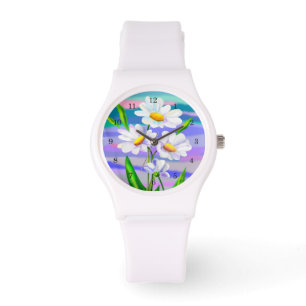 Daisy Flowers Watch-Daisy Armbandsur