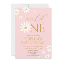 Daisy Födelsedagsfest Bohmian Vild 1:a födelsedag