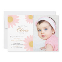 Daisy födelsedagsfest boho blommigt-foto