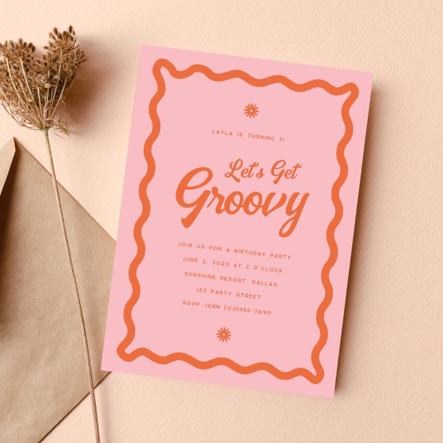 Daisy Födelsedagsfest inbjudan (Skapare uppladdad)