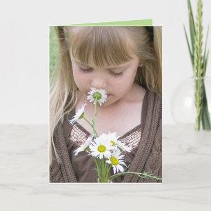 Daisy födelsedagskort kort