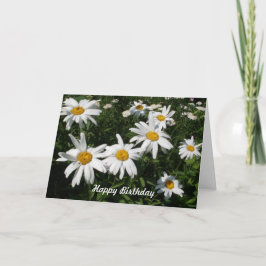 Daisy födelsedagskort kort