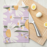 Daisy för återköp av Abstrakt på världsmarknaden i Kökshandduk<br><div class="desc">Blommarknaden Amsterdam: blommigt konst - blommor tryckt - pastelllilak / lavender - daisy.</div>