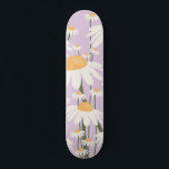 Daisy för återköp av Abstrakt på världsmarknaden i Mini Skateboard Bräda 18,5 Cm<br><div class="desc">Blommarknaden Amsterdam: blommigt konst - blommor tryckt - pastelllilak / lavender - daisy.</div>