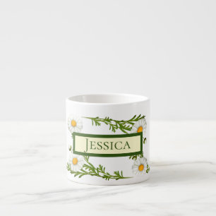 Daisy för att skära elegant espressomugg
