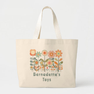 Daisy för Blommigt av jodblommans Vintage för åter Jumbo Tygkasse