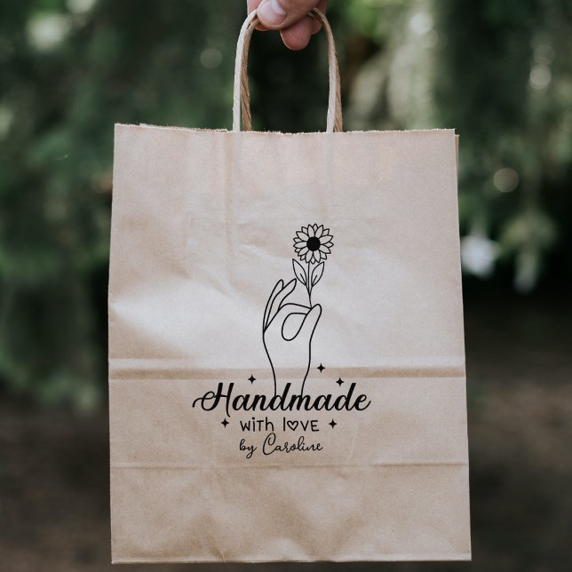 Daisy för elegant som hanteras av (eget namn), För Stämpel (Skapare uppladdad)