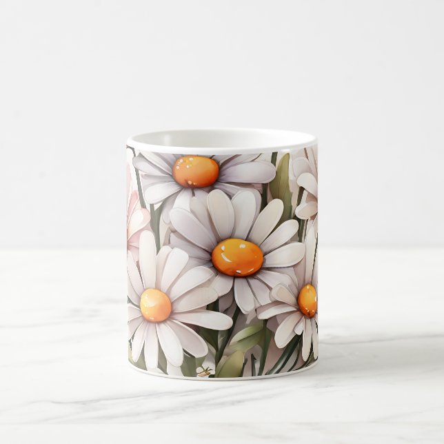 Daisy för enkel Elegant Kaffemugg (Center)