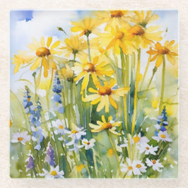 Daisy för konstgjord Gult, vilda blommor
