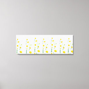 Daisy för konsthvit från Canvas Wall
