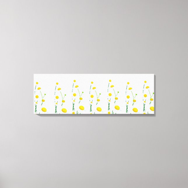Daisy för konsthvit från Canvas Wall (Framsida)