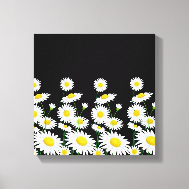 Daisy för konsthvit från Canvas Wall (Framsida)