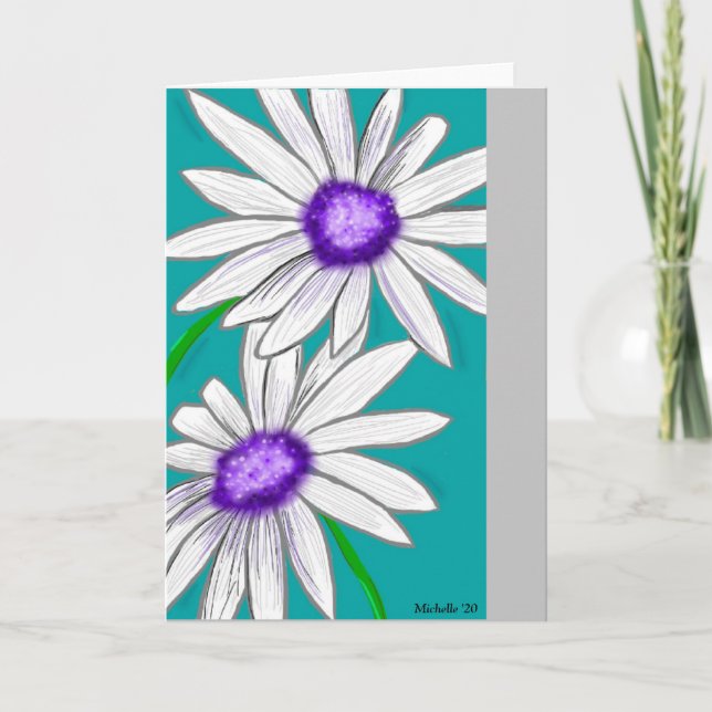 Daisy för kort (Framsida)