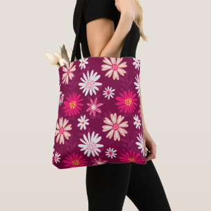 Daisy för magenta tygkasse