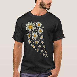 Daisy för naturblommor Blommar Gardener Botaniska T Shirt