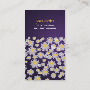 Daisy för PixDezines-mod/dyy-bakgrund Visitkort