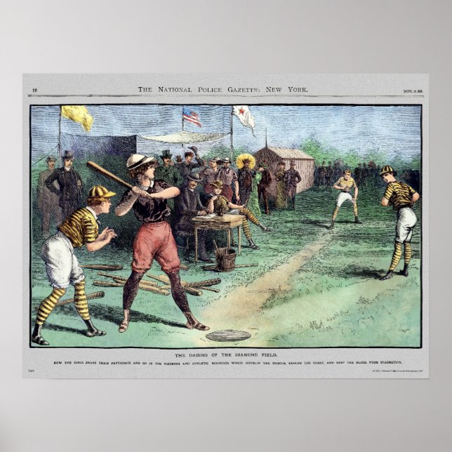 Daisy för poster av polistidning (Framsidan)