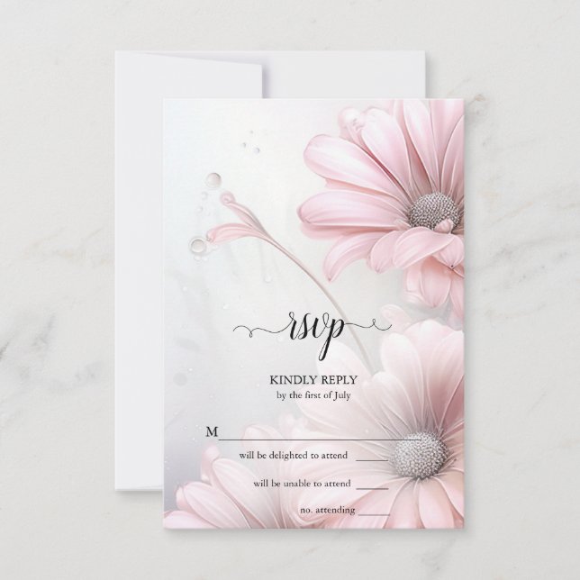Daisy för Rosa av osa Stunning Elegant Kort (Framsida)