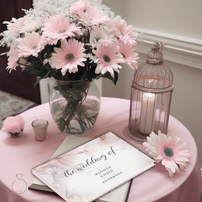 Daisy för  Rosa med vattenfärg Gästböcker (Skapare uppladdad)