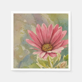 Daisy för rosa och Söt - Pappersservett