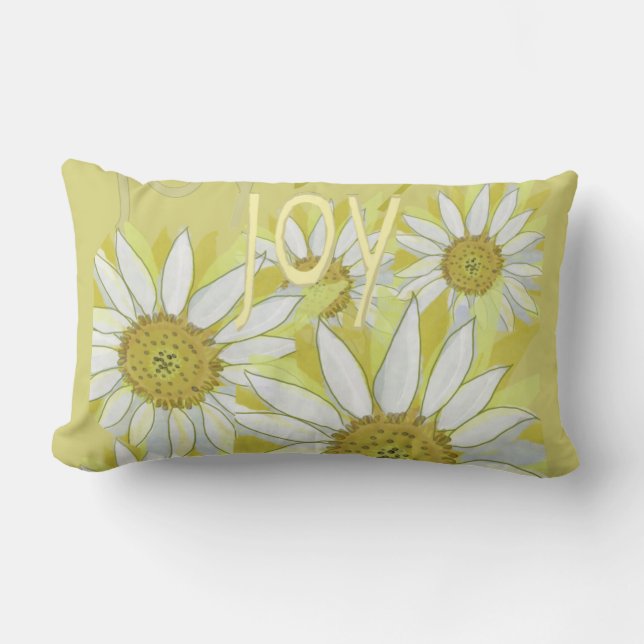 Daisy för snygg Elegant Lumbarkudde (Framsida)