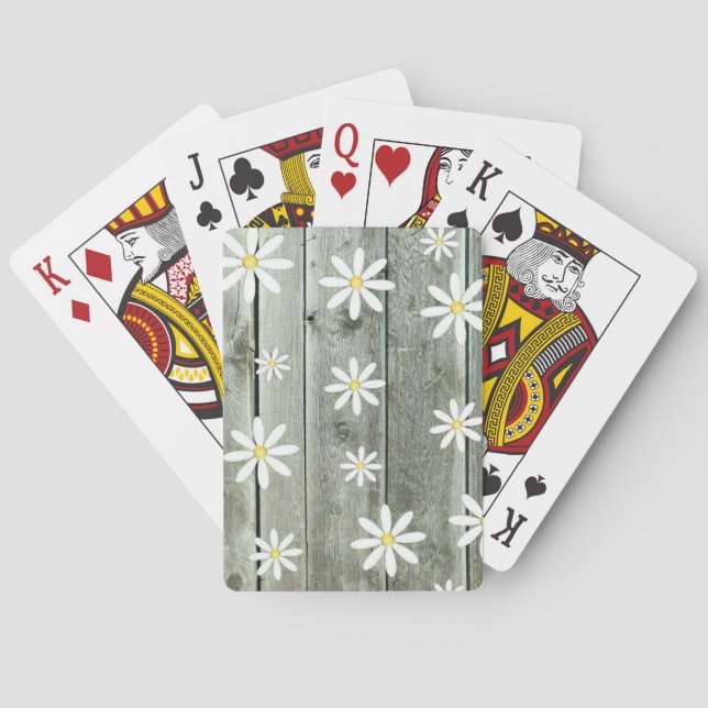 Daisy för stuckning casinokort (Baksidan)
