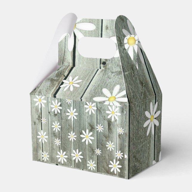 Daisy för stuckning presentaskar (Baksidan Sidan)
