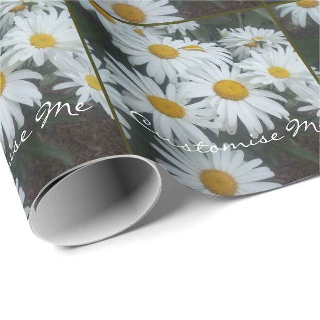 Daisy för vild presentpapper (Rullad Hörn)