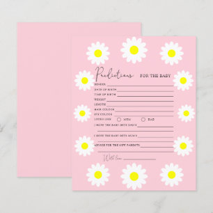 Daisy för vilda blommor - förutsägelser för baby