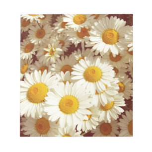 daisy för vintage anteckningsblock
