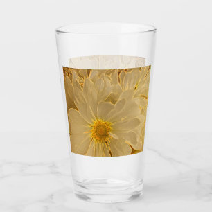 Daisy för vit elegant Abstrakt Glaskopp
