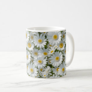 Daisy för vit Elegant Kaffemugg
