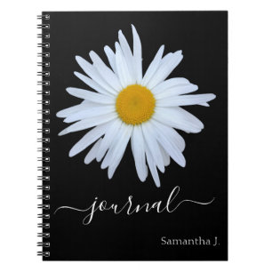 Daisy Fotodator med svart Journal Spiral-foto Anteckningsbok