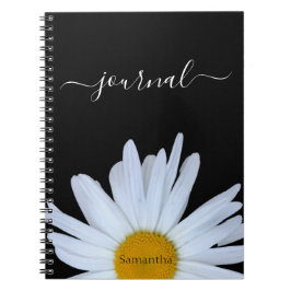 Daisy Fotodator med svart Journal Spiral-foto Anteckningsbok