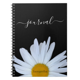 Daisy Fotodator med svart Journal Spiral-foto Anteckningsbok