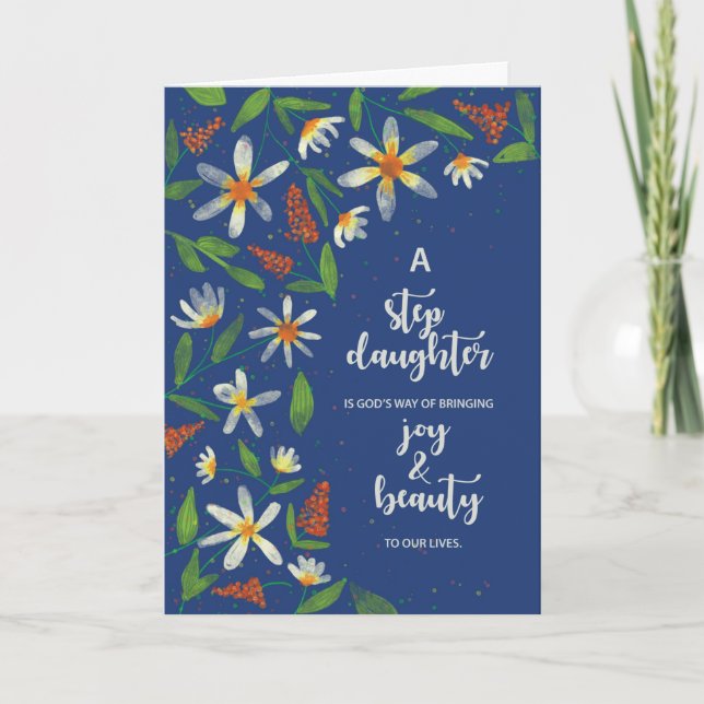 Daisy från Ettdotter och Wildblomma Kort (Framsida)
