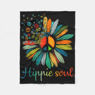 Daisy Fredstecken Hippie Soul Flower Älskare Gifts Fleecefilt