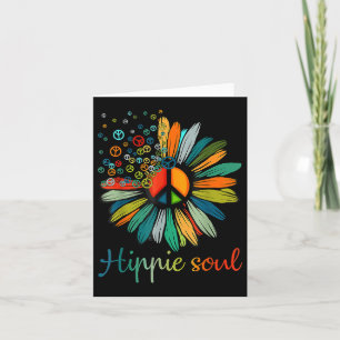 Daisy Fredstecken Hippie Soul Flower Älskare Gifts Kort