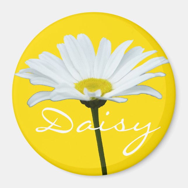 Daisy Fridge Magnet Cheerful Flower Daisy Gifts (Framsidan)