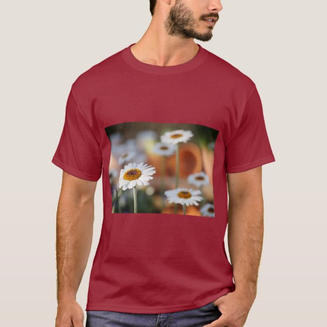 DAISY – Frisk och Glädjefull Blomtröja T Shirt (Framsida)
