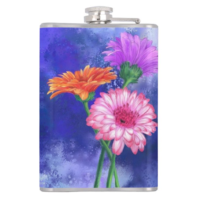 Daisy Gerbera-kolv Fickplunta (Baksidan)