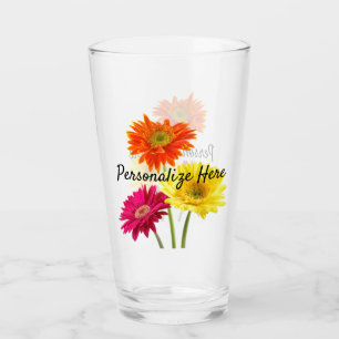Daisy Gerbera Natur Glaskopp