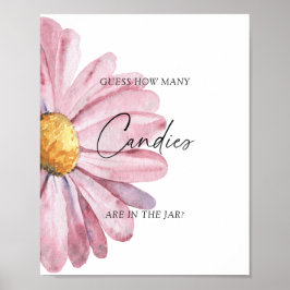 Daisy - gissa hur många godisar Poster